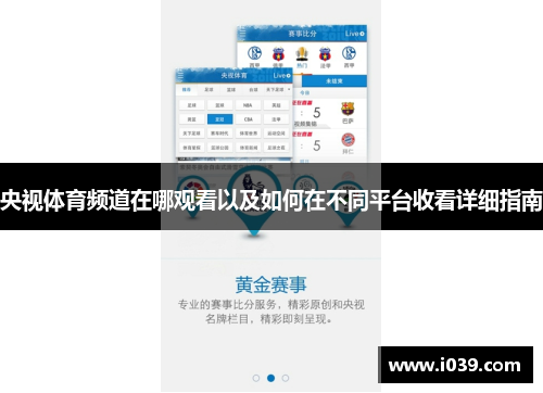 央视体育频道在哪观看以及如何在不同平台收看详细指南